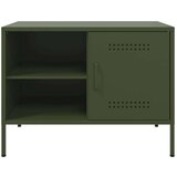 vidaXL TV ormarić maslinastozeleni 68 x 39 x 50,5 cm čelični | shoptok.hr
