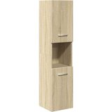 vidaXL 4-dijelni set kupaonskog namještaja boja hrasta sonome drveni | shoptok.hr
