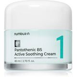 numbuzin No. 1 Pantothenic B5 Active Soothing Cream pomirjajoča krema za obraz z vlažilnim učinkom 80 ml | Shoptok.si