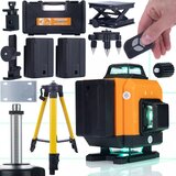 Rosfix orange tiger 16 linij ROT16L laserska nivelirka + 43-120CM stativ za ovo lasersko nivelirko s kovčkom, (21739140) u