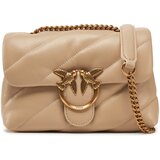 Pinko Ročna torba Love Puff Mini Cl PE 25 PLTT 100039 A0F2 Bež Cene