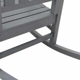  Vrtna ljuljačka Svijetlo siva 92 x 70 x 108cm HDPE | shoptok.hr