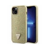 Guess OVITEK ZA IPHONE 14 PLUS 15 PLUS 6,7 RHINESTONE TRIKOTNIK ZLATI POUDARKI, (5000338064) | Shoptok.si