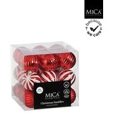 Mömax Set Kroglic Za Božično Jelko Red White | Shoptok.si
