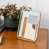Rex London Kovinski stoječ okvir v zlati barvi 14x18 cm – | Shoptok.si