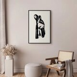  Plakat - Painful Sitting 40x60 Crni okvir s margom | shoptok.hr