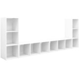 TV ormarići 4 kom bijeli 107 x 35 x 37 cm od konstruiranog drva | Eponuda.ba
