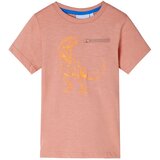  Dječja majica kratkih rukava svjetlonarančasta 128 | shoptok.hr