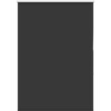 vidaXL rolo zatemnjena črna 115x175cm tkanina širina 110,7cm poliester | Shoptok.si