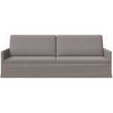 SOFA za 3 osobe Sivosmeđa 220 x 81 x 82 cm Tkanina Slike