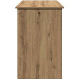 vidaXL Pisalna miza artisan hrast 102x50x75 cm inženirski les | Shoptok.si