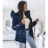 Gemre Navy jacket with a fur hood Poisson | ePonuda.com