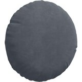  Jastučići za sjedenje 2 pcs Tamno siva Ø30 x 13 cm Baršun | shoptok.hr