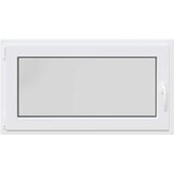 Prozor za podrum RISOR 110 x 50 cm PVC i staklo Bijela | shoptok.hr