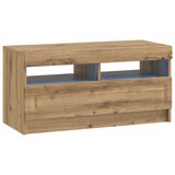  5-dijelni LED TV ormarić Hrast artisan Konstruirano drvo - Hrast artisan 81 cm | shoptok.hr