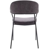 Unique Furniture Temno siv jedilni stol z nasloni za roke Kindersley – | Shoptok.si