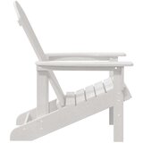 Adirondack stolica Bijelo 82 x 74 x 92 cm HDPE | shoptok.hr