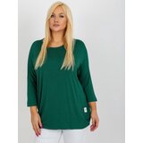 RELEVANCE Blouse-RV-BZ-3770.92-dark green | Shoptok.si