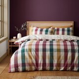Catherine Lansfield Posteljnina za zakonsko posteljo 200x200 cm Autumn Check – | Shoptok.si