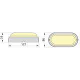 Brilagi LED industrijska stropna svetiljka SIMA LED/12W/230V IP65 crna | Eponuda.com