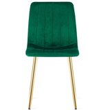 Lava stolica - zeleni baršun / zlatne noge x 1 | shoptok.hr