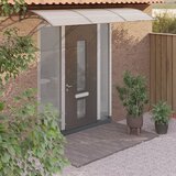 vidaXL Nadstrešek za vrata siv 300x100 cm polikarbonat Cene