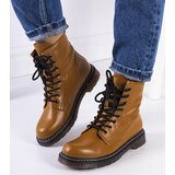 Gemre Brown combat boots Narfolk | ePonuda.com