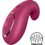 Satisfyer Klitoralni stimulator Lay-on Dipping Delight rdeč | Shoptok.si