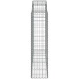  Lučne gabionske košare 15kom 200x50x160/180cm pocinčano željezo | Eponuda.ba