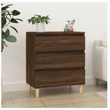  Komoda boja smeđeg hrasta 60 x 35 x 70 cm konstruirano drvo | shoptok.hr