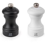 Peugeot Set mlinček za poper in sol Bistro Duo h10cm / 2 kos / črn, bel / les, inox, (5000200032) | Shoptok.si