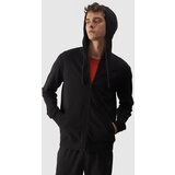 4f Men's Hoodie Zip Black WAW24TSWSM1256-20S | Shoptok.si