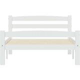  Za krevet od masivne borovine bijeli 100 x 200 cm | shoptok.hr