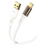XO Kabel USB-A na USB-C NB229 2.4A 1m bel, (20444128) Cene