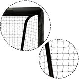  Nogometni gol 180 x 120 x 60 cm ns-463 crno-crveni | shoptok.hr