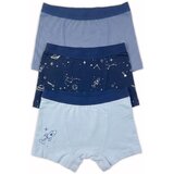 Lucky Kiddo spodnje hlače boxer 3 kosi LK-BB 226_2 034802 F modra 110/116 Cene