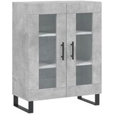  Visoka komoda siva betona 69,5x34x180 cm od konstruiranog drva | shoptok.hr