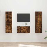  Set TV komoda 5 pcs Dimljeni hrast Konstruirano drvo | shoptok.hr