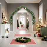  Božićna girlanda ukrašena kuglicama i LED svjetlima 10 m | shoptok.hr