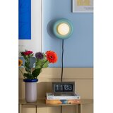 Leitmotiv Svijetlo plava zidna lampa keramička s utikačem Catania Ring – | shoptok.hr