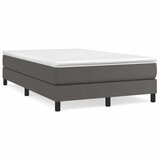 Maison Chic Posteljni okvir - Dvoposteljna postelja - Zakonska postelja siv 120x200 cm umetno usnje-J14969, (21773125) | Shoptok.si