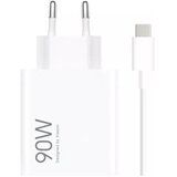  Stenski polnilec Xiaomi HyperCharge Combo 90W 6.1A 1 x USB-A s kablom USB-C bel Cene