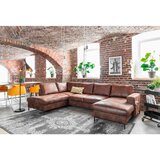 MID.YOU SEDEŽNA GARNITURA, mikrovlakna rjava | Shoptok.si