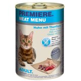 Premiere Cat Meat Menu Adult piščanec in tuna 400 g konzerva Cene