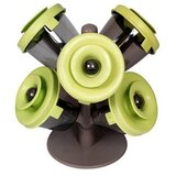 Pop up Spice Rack, stalak za začine sa vakuumskim poklopcima (pogledajte video) | Eponuda.com