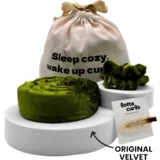 set za uvijanje kose bez topline - noble olive