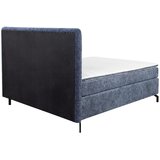 Esposa POSTELJA BOXSPRING 180 cm x 200 cm , tekstil modra | Shoptok.si