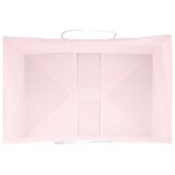  Papirnate vrećice 250 kom s ručkama ružičaste 32x22x24 cm | shoptok.hr