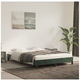  Za krevet tamnozeleni 140x200 cm baršunasti | shoptok.hr