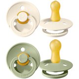 Bibs Colour dude (okrugle) - Ivory/Sage (vel.1) Slike